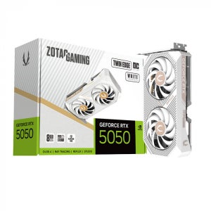 ZOTAC GAMING 지포스 RTX 5050 Twin Edge OC White D6 8GB / M