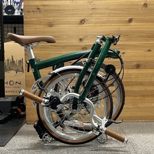 티티카카 큐브 X9 HD 트라이폴드 접이식자전거,HD 유압디스크, X9 HD 다크그린