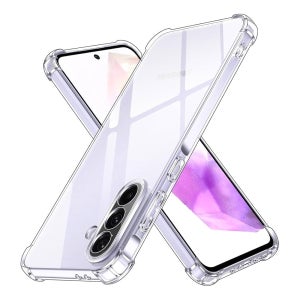 1+1 방탄 범퍼 젤리케이스 투명, 갤럭시A37