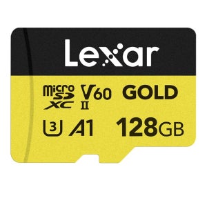 V60 4K 고프로 DJI 매빅 드론 액션캠 전용 마이크로 SD Gold 128GB