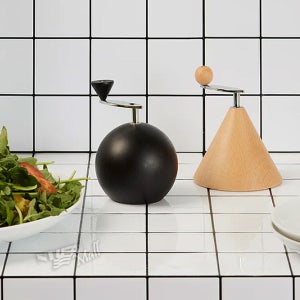 모마 보덤 지오 소금&후추 그라인더 2개 세트 MOMA BODUM GEO SALT&PEPPER GRINDER