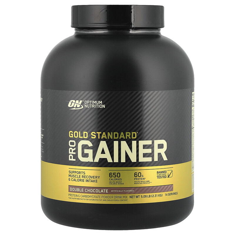 <b>Optimum Nutrition</b> Gold Standard Pro Gainer 더블 초콜릿