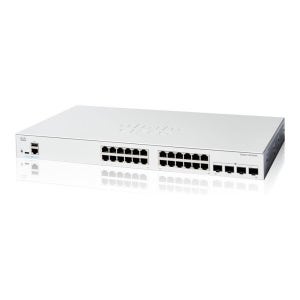 시스코 C1200-24T-4G 24포트 기가비트 + 1G 4SFP 4포트 업링크 스위칭허브