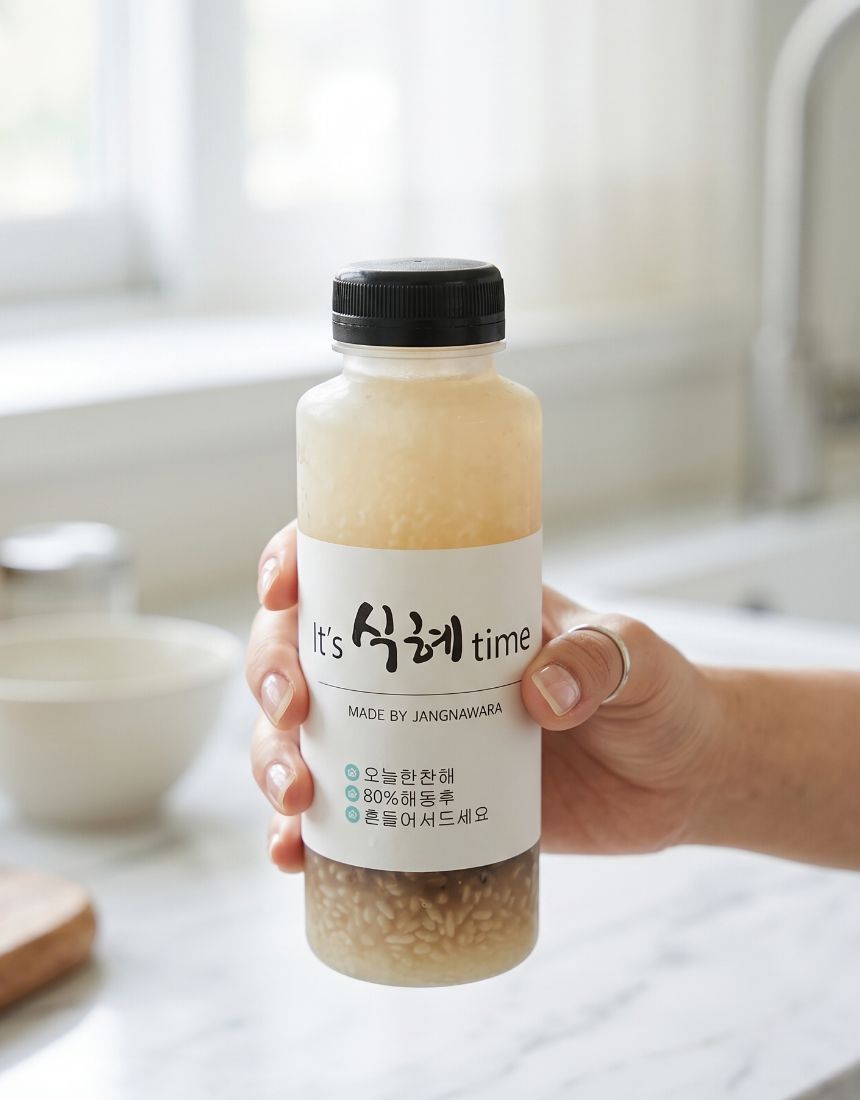 전통 수제 식혜 직접기른 엿기름 찹쌀