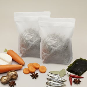 업소용 부직포 육수 주머니 국물백 미세구조