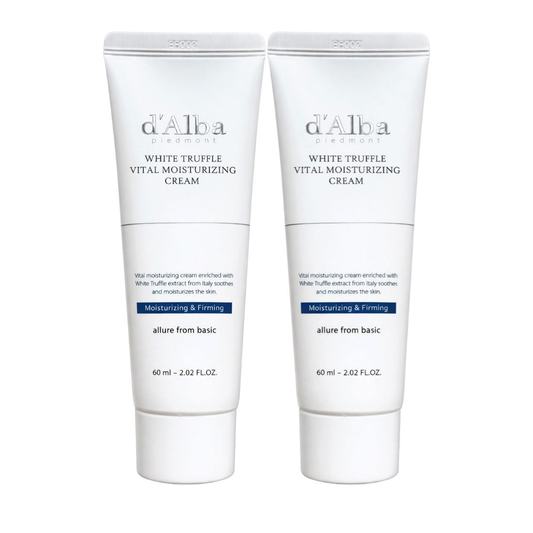 달바 바이탈 모이스처라이징 수분 크림 60ml 2개 화이트 트러플