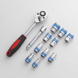 차량 정비용 소켓렌치 라쳇 복스알 세트 12p