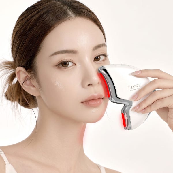 [국내생산] 아이로그 뷰티 디바이스 갈바닉 마사지기 얼굴 모공 피부 관리 팔자주름 홈케어