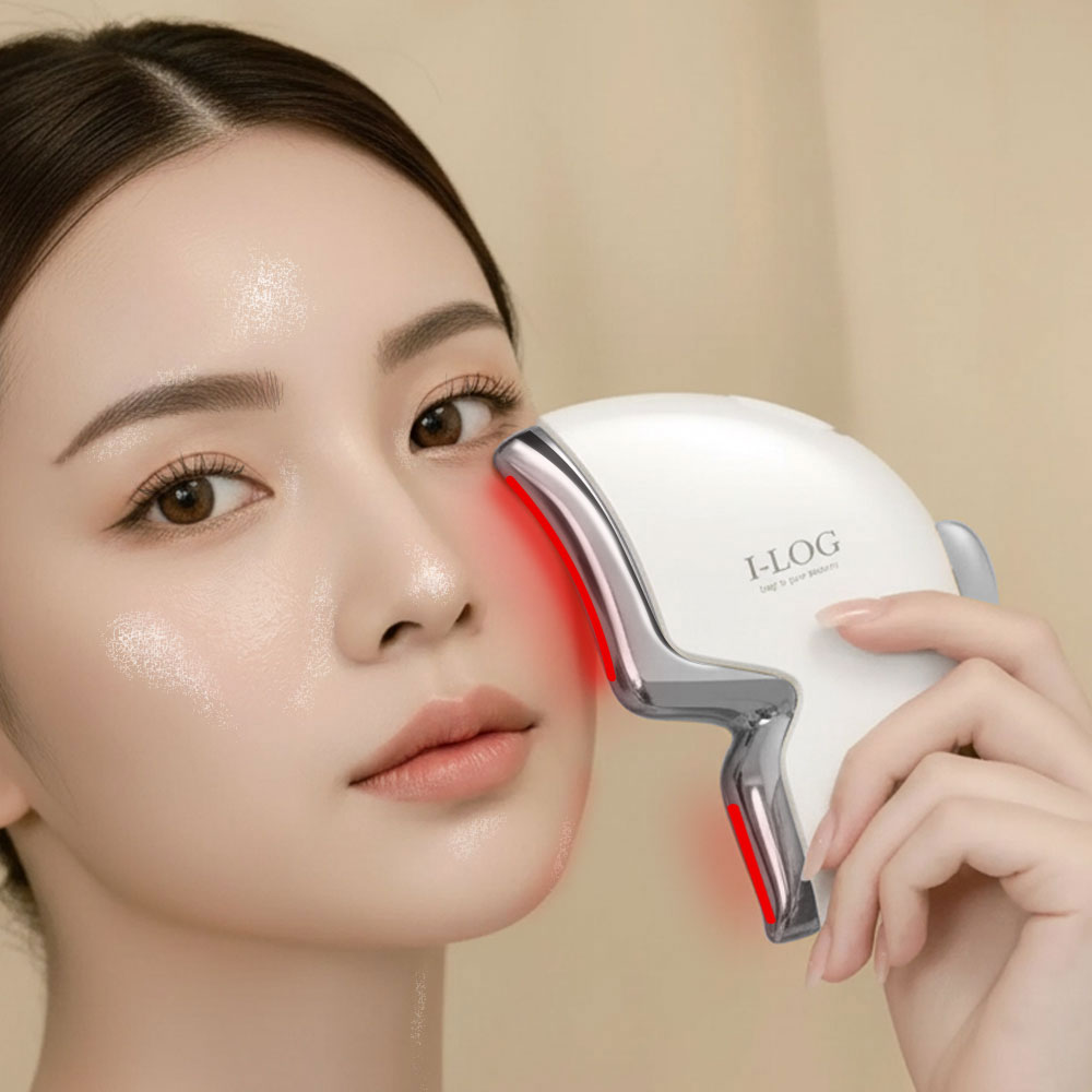 [국내생산] 아이로그 뷰티 디바이스 갈바닉 마사지기 얼굴 모공 <b>피부</b> 관리 팔자주름 홈케어