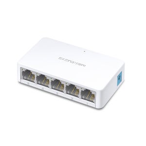 머큐시스 Mercusys MS105 5-포트 10/100Mbps 데스크탑 스위치, 5-포트 10/100Mbps 데스크탑 스위치