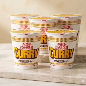 닛신 누들 컵라면 카레맛, 87g, 5개