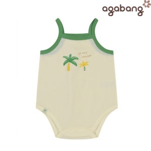 아가방 코야 끈소 바디수트 여름 아기 메쉬 민소매 나시 신생아 옷 01T317511