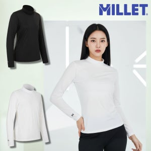 밀레 긴팔티 여성 레이어티셔츠 기능성 냉감 아웃도어 출근복 생활복 일상복 등산복 여자티