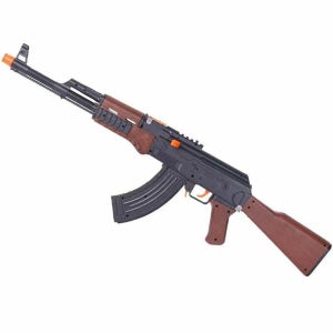 AK47 골드 서든어택 전용 소프트 샷건 2포탄+자동 표적 jyF3 전동 일체형 크리스털