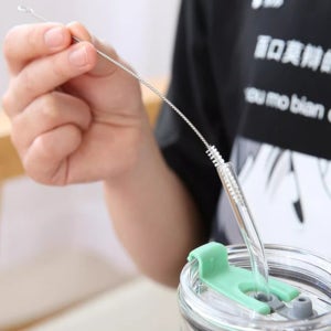 빨대 세척솔 텀블러 청소 스테인레스 실기콘 스트로우 브러쉬 세척