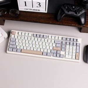 에포메이커 Galaxy 기계식 키보드 유선 무선 블루투스 핫스왑 알루미늄 케이스 PBT 이중사출