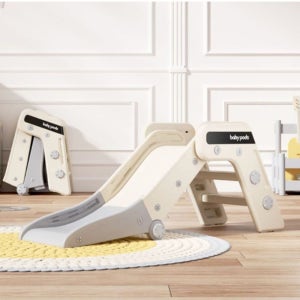 유닛키즈 짐꾸러기 베이비 접이식 미끄럼틀 (유아 실내놀이터 미끄럼틀)