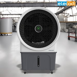 일렉코디 산업용 냉풍기 대형 업소용 공장 창고 야외 냉각기 80리터