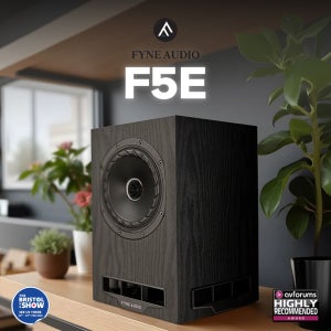 [최대 포인트]파인오디오(FYNE AUDIO) 북쉘프 스피커 F5E (Black Ash)