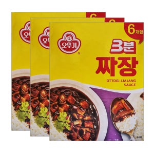 오뚜기 3분 짜장 200g X18개
