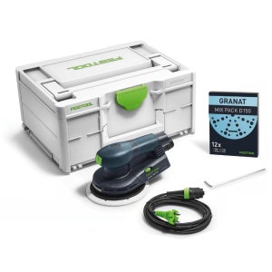 페스툴 576336 ETS EC 150/5 EQ-Plus 유선 편심 샌딩기 샌더기