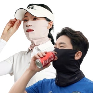아이브풀커버 UV자외선차단마스크 넥타입 얼굴햇빛가리개 골프등산러닝자전거낚시