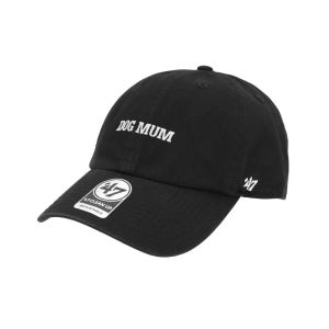 47브랜드 모자 XX-BSRIC1411GWS-BKY 클린업 Dog Mum 자수 모자