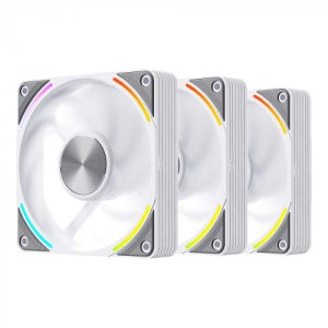 Segotep EX120 ARGB PWM FULL LCP (3팩, 화이트) / M