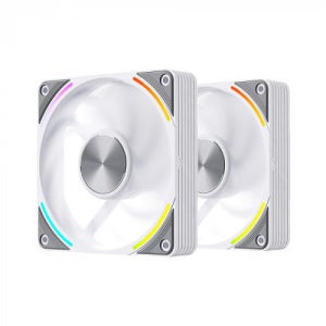 Segotep EX120 ARGB PWM FULL LCP (2팩, 화이트) / M