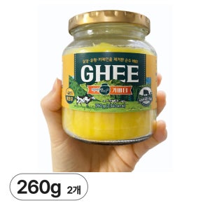 마야항아리 기버터 260g 2개 목초방목 크리미한 유당 카제인 없는 순수버터