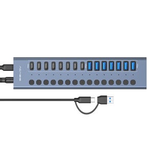 ACASIS 16in1 USB-C 16포트허브 HB16Pro 10Gbps 충전데이터동시