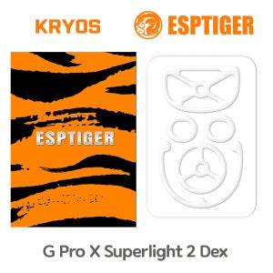 타이거게이밍 크라이오스 지슈라2 DEX 덱스 마우스 피트 Kryos ESPTIGER