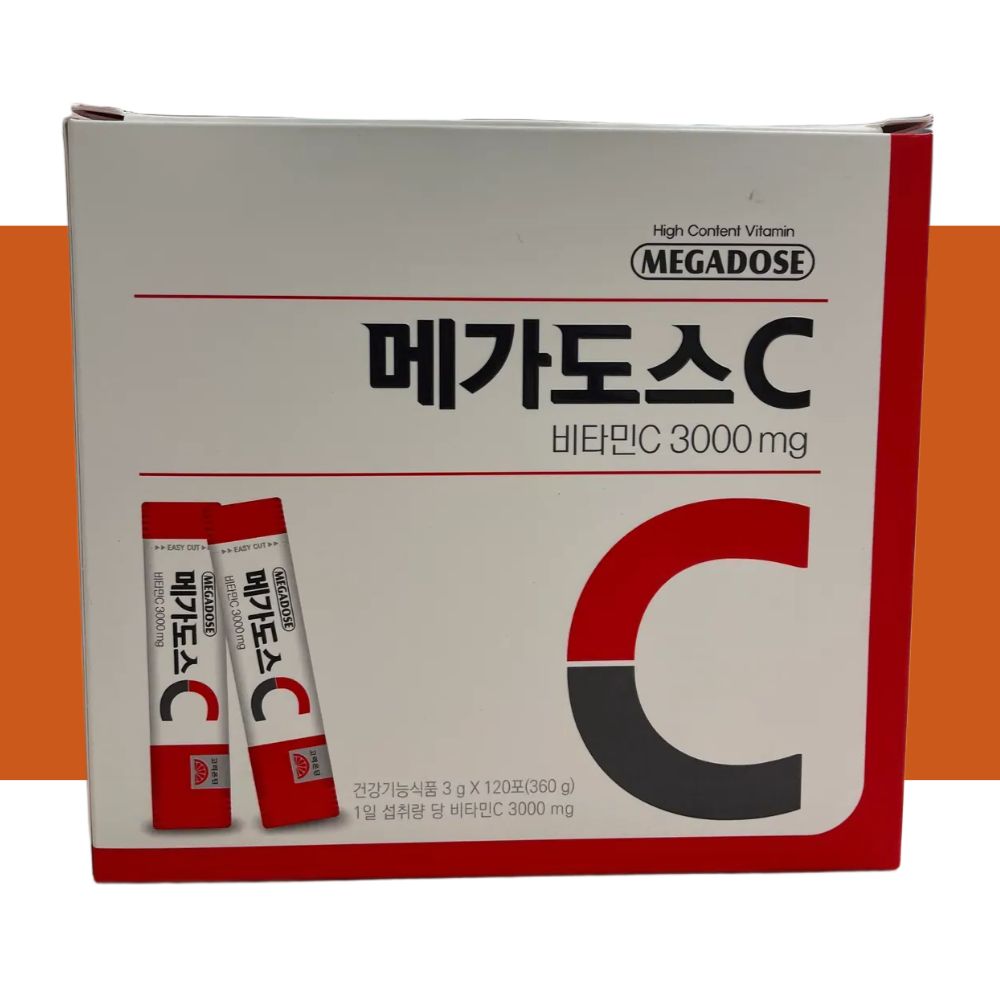 영국산비타민C3000 메가도스 3000 <b>유재석 비타민</b> 120포