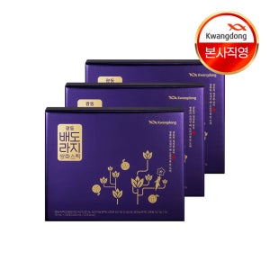 광동 배도라지 쌍화스틱 배도라지즙 30포, 3개