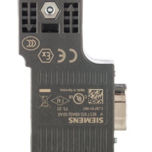 6ES7972-0BA52-0XA0 PROFIBUS DP FastConnect 커넥터 90도 프로그래밍포트 없음
