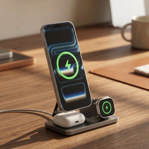 아이폰애플워치충전기 Qi2 25W 3in1