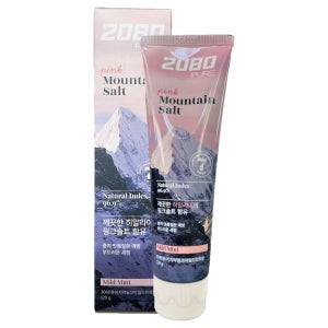 2080 히말라야 마운틴솔트 핑크 치약 120g, 6개