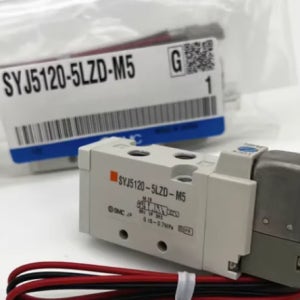 SMC SYJ5120-5LZD-M5 솔레노이드 밸브 5포트 DC24V 공압 제어용