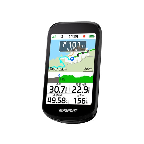 iGPSPORT BSC500 자전거 터치 속도계 내비게이션 GPS 속도계