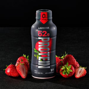 NEW 랩노쉬 프로틴 드링크 맥스 딸기, 400ml, 6개