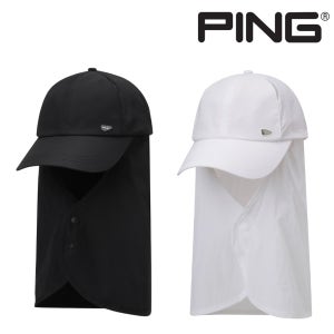 핑 골프웨어 남성 골프 모자 탈부착 냉감 차양막 메쉬 볼캡 라운딩 PING F2CP005