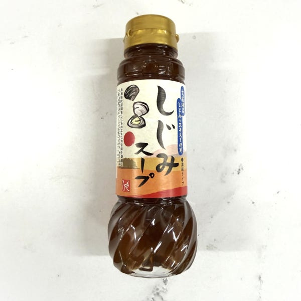 일본 칼디 모헤지 시지미 스프 바지락 조개 엑기스 소스 200ml