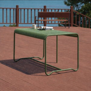 스톤 야외용 테이블 4인 철제 정원 공원 카페 테라스