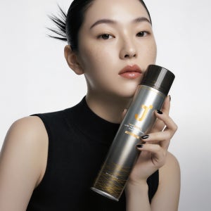 프로페셔널 단백질 헤어스프레이 강력고정 무광 하드픽서 뭉침없는 앞머리 잔머리 고정 300ml