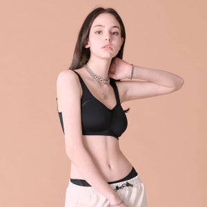 솔브  스포츠브라  노와이어 가슴 성형 브이핏