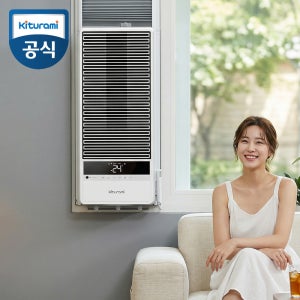 귀뚜라미 창문형 에어컨 KAB-35W 26년형 1등급 듀얼인버터 스마트앱 자가설치, 미포함