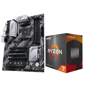 라이젠7 5800XT와 ASUS PRIME B550-PLUS 구성 세트