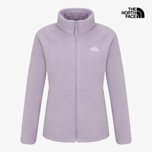 [노스페이스] 여성 퍼리 플리스 자켓 그레이쉬라일락 NJ4FR80C