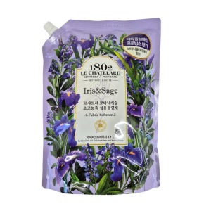 르샤트라 보타닉 섬유유연제 리필 아이리스앤세이지, 1.5L, 5개