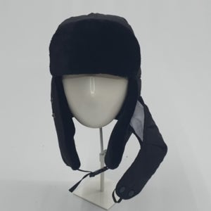 빅코난 방한모 블랙 남자겨울모자 방한모자